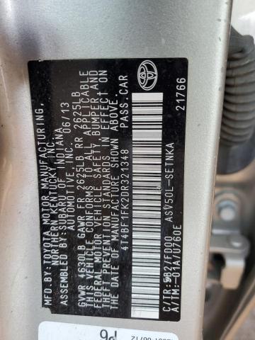 Photo 11 VIN: 4T4BF1FK2DR321348 - TOYOTA CAMRY 