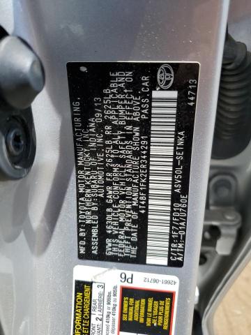 Photo 11 VIN: 4T4BF1FK2ER344291 - TOYOTA CAMRY L 