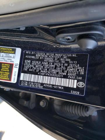 Photo 11 VIN: 4T4BF1FK2ER353511 - TOYOTA CAMRY L 