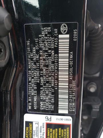 Photo 12 VIN: 4T4BF1FK2FR501559 - TOYOTA CAMRY LE 