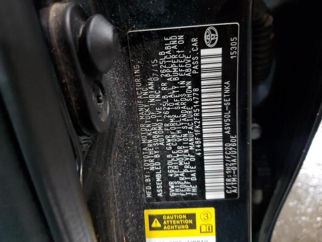 Photo 12 VIN: 4T4BF1FK2FR514778 - TOYOTA CAMRY LE 