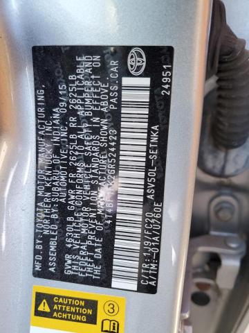 Photo 11 VIN: 4T4BF1FK2GR524423 - TOYOTA CAMRY LE 