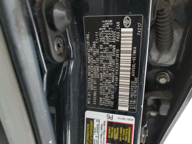 Photo 11 VIN: 4T4BF1FK3CR173810 - TOYOTA CAMRY 