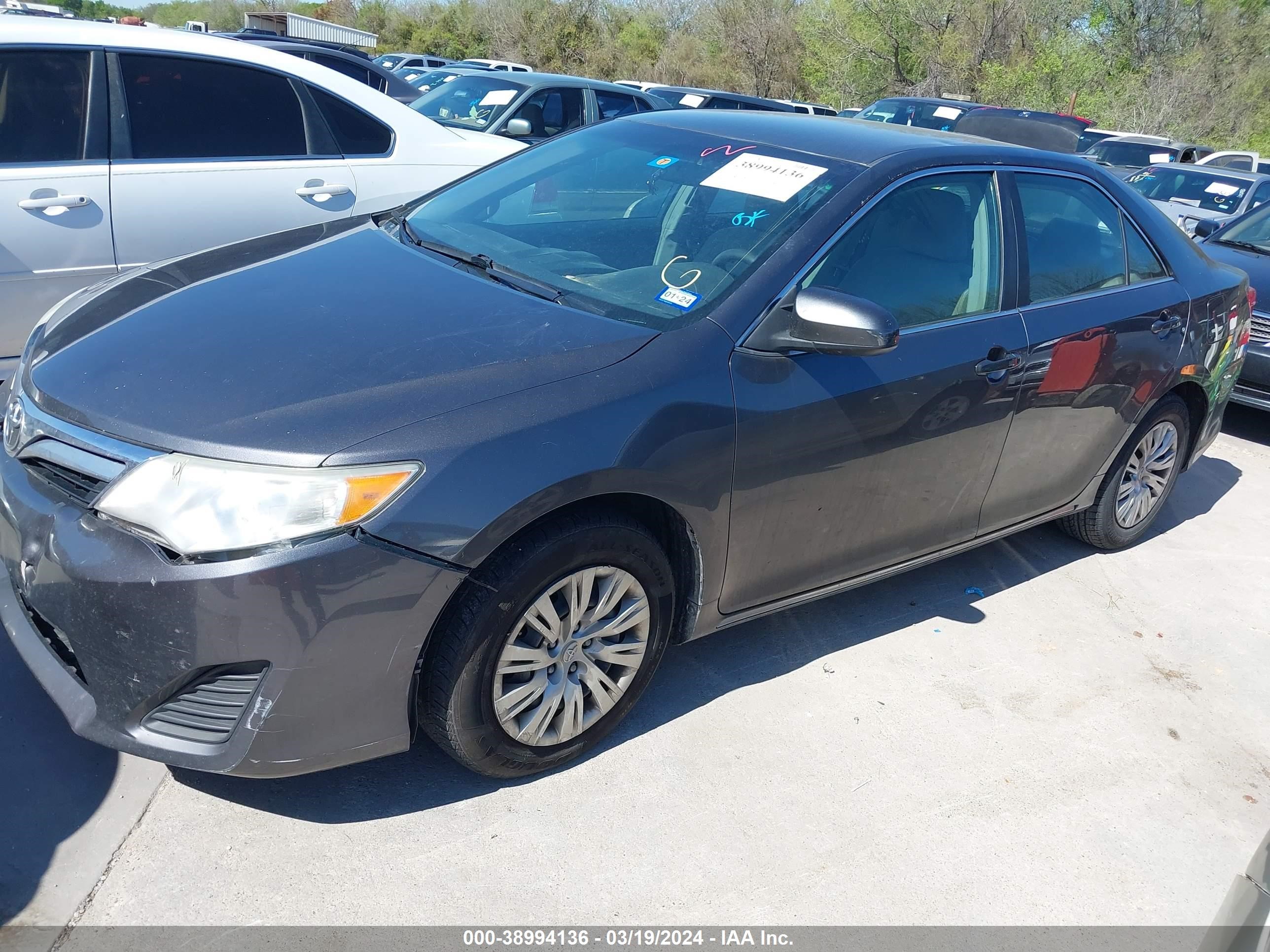 Photo 1 VIN: 4T4BF1FK3CR183270 - TOYOTA CAMRY 