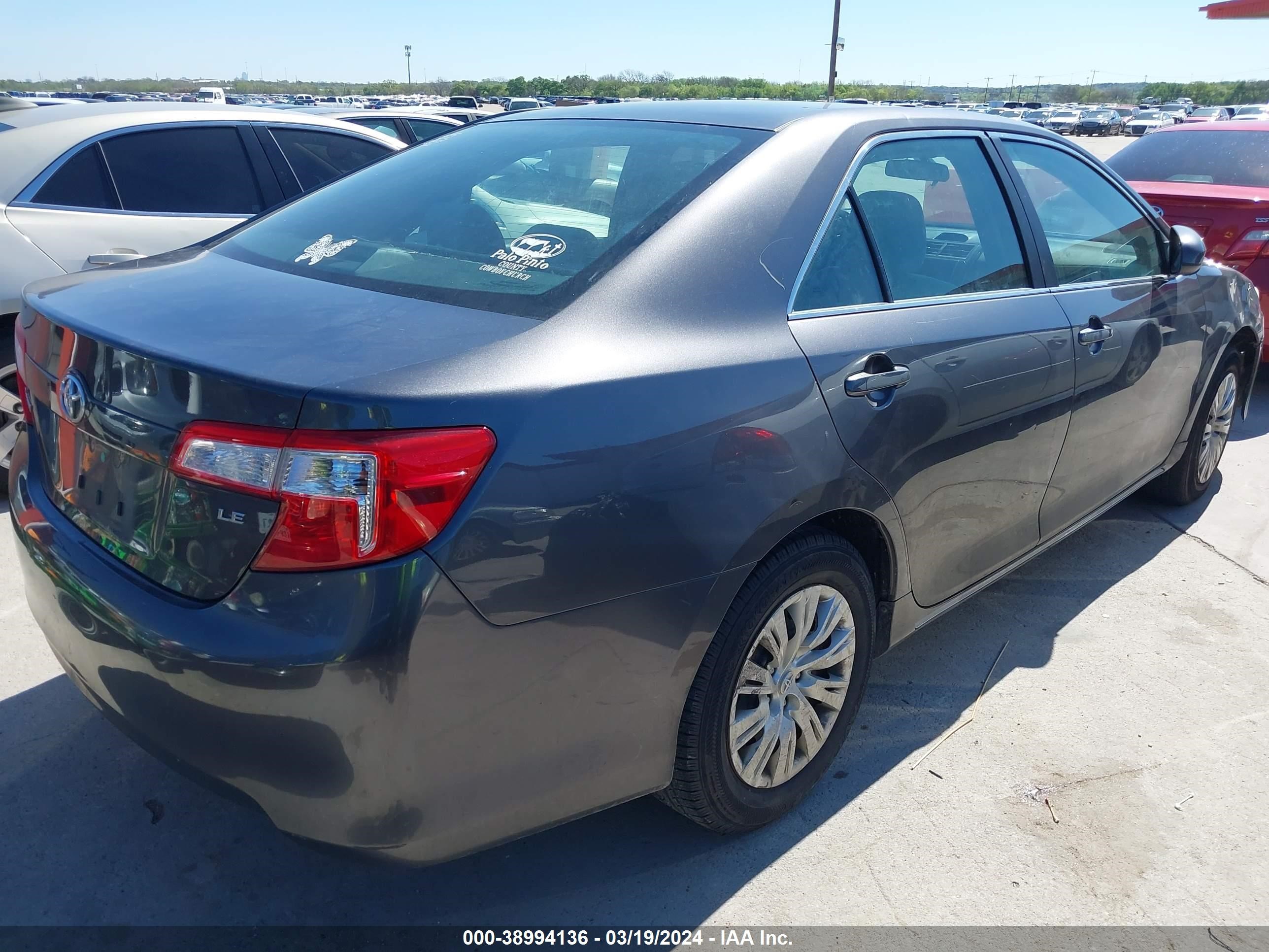 Photo 3 VIN: 4T4BF1FK3CR183270 - TOYOTA CAMRY 