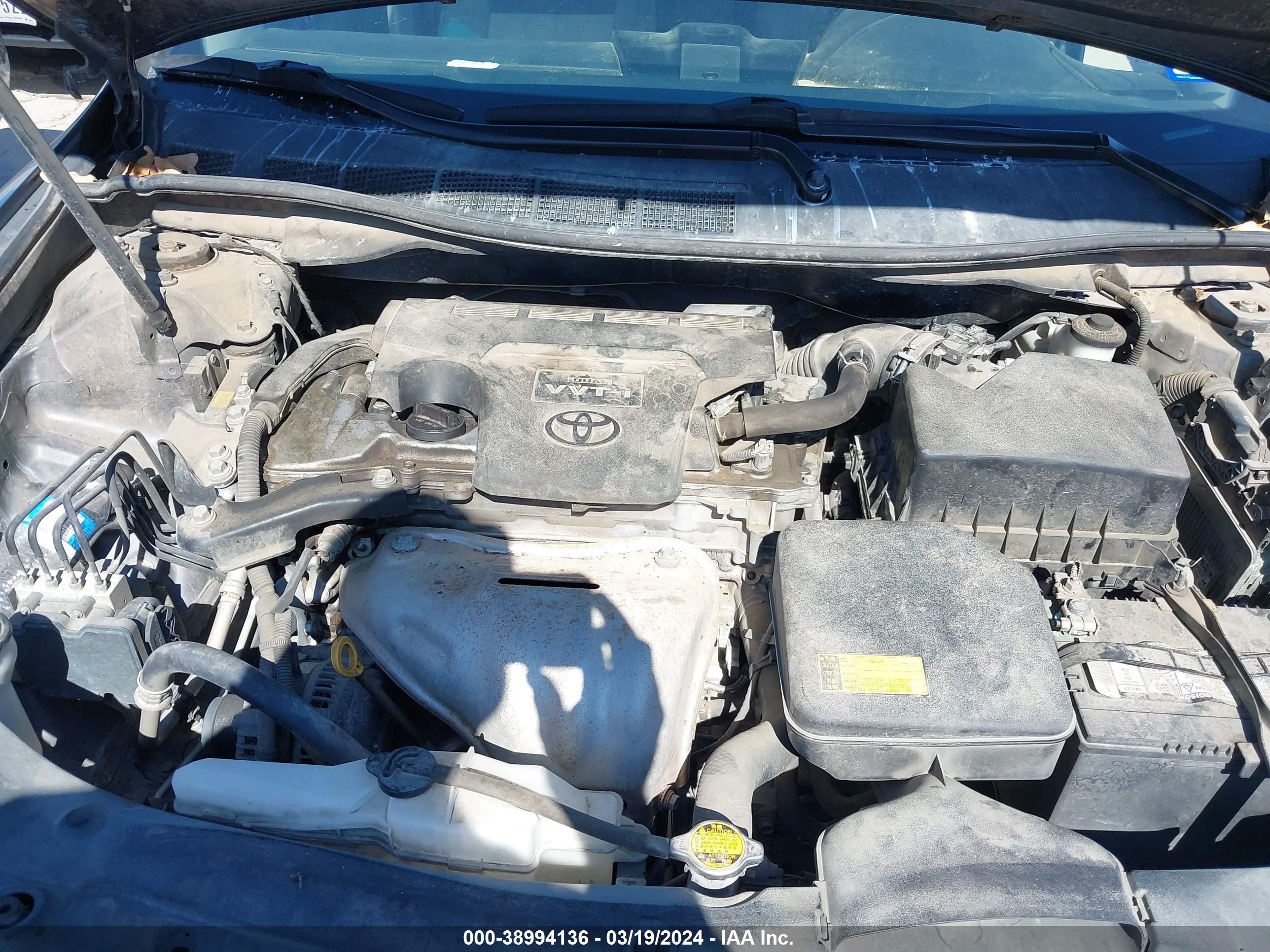 Photo 9 VIN: 4T4BF1FK3CR183270 - TOYOTA CAMRY 