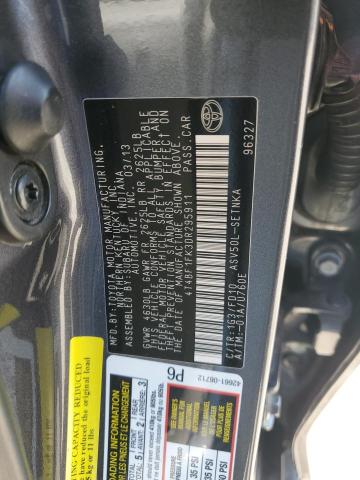 Photo 11 VIN: 4T4BF1FK3DR295911 - TOYOTA CAMRY L 