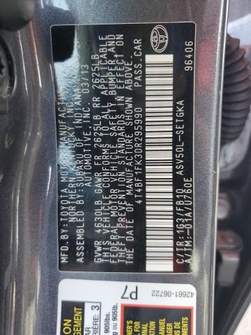 Photo 11 VIN: 4T4BF1FK3DR295990 - TOYOTA CAMRY 