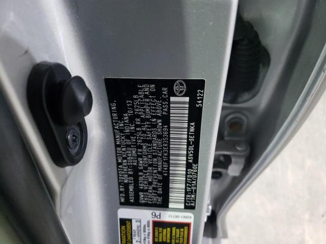 Photo 12 VIN: 4T4BF1FK3ER353694 - TOYOTA CAMRY L 