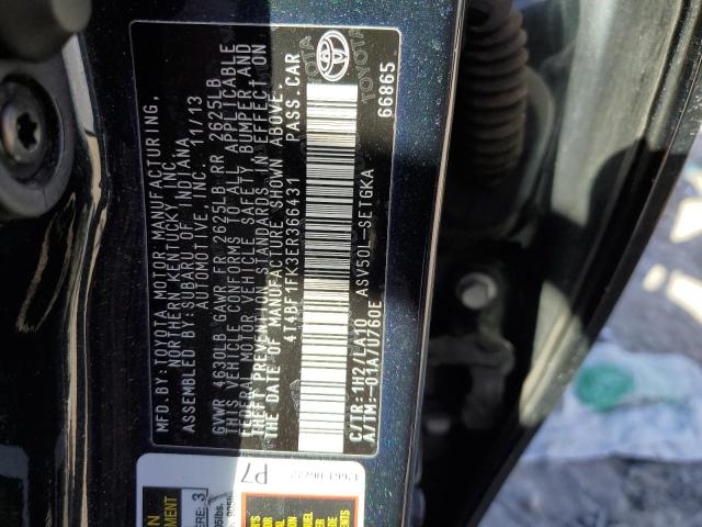 Photo 11 VIN: 4T4BF1FK3ER366431 - TOYOTA CAMRY 