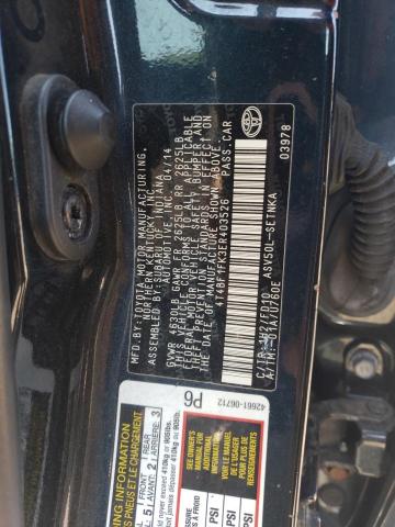 Photo 11 VIN: 4T4BF1FK3ER403526 - TOYOTA CAMRY 