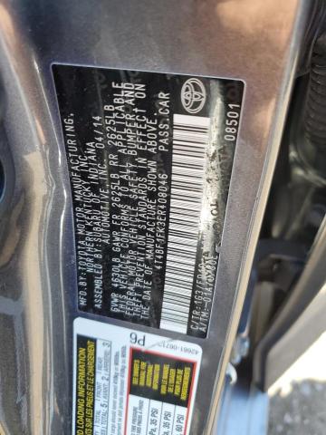 Photo 11 VIN: 4T4BF1FK3ER408046 - TOYOTA CAMRY 