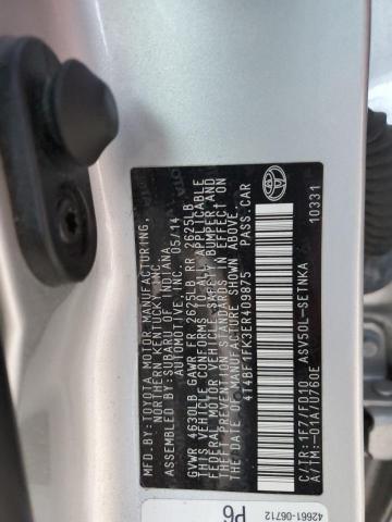 Photo 11 VIN: 4T4BF1FK3ER409875 - TOYOTA CAMRY L 