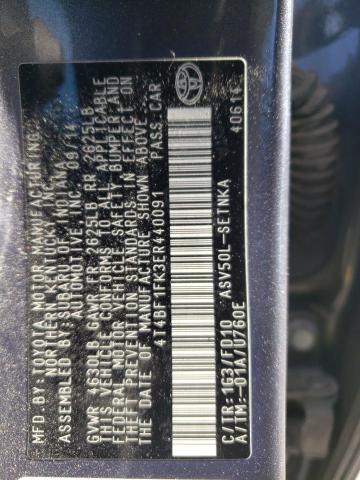 Photo 11 VIN: 4T4BF1FK3ER440091 - TOYOTA CAMRY L 