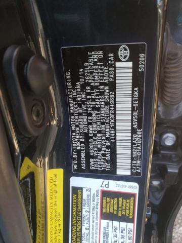 Photo 11 VIN: 4T4BF1FK3FR449682 - TOYOTA CAMRY LE 