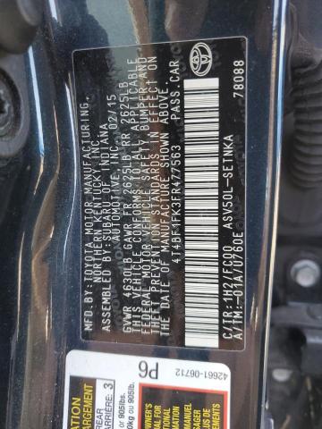 Photo 11 VIN: 4T4BF1FK3FR477563 - TOYOTA CAMRY LE 