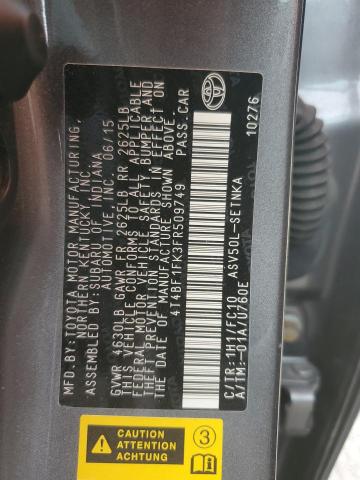 Photo 11 VIN: 4T4BF1FK3FR509749 - TOYOTA CAMRY 