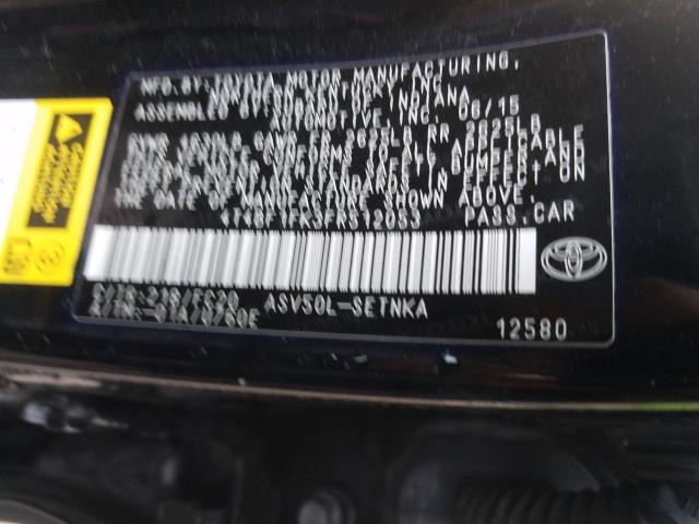 Photo 9 VIN: 4T4BF1FK3FR512053 - TOYOTA CAMRY LE 