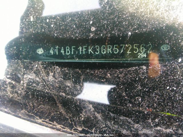 Photo 8 VIN: 4T4BF1FK3GR572562 - TOYOTA CAMRY 