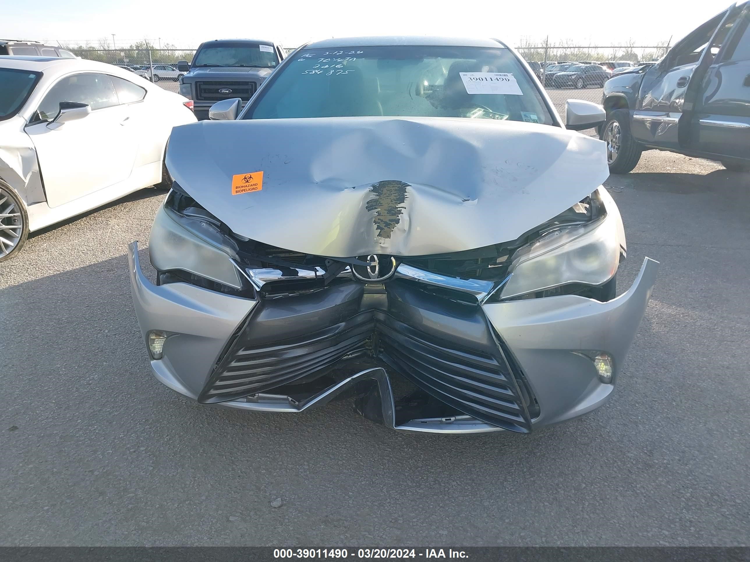 Photo 9 VIN: 4T4BF1FK3GR581875 - TOYOTA CAMRY 