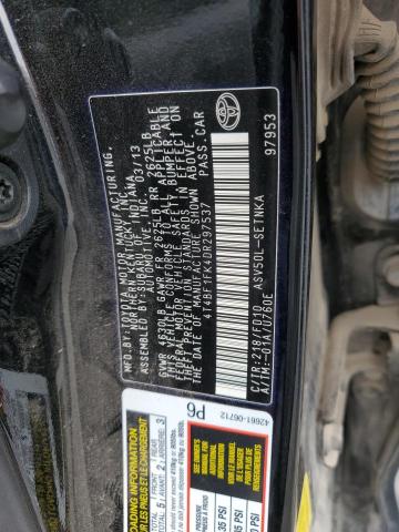 Photo 11 VIN: 4T4BF1FK4DR297537 - TOYOTA CAMRY L 