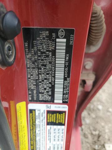 Photo 11 VIN: 4T4BF1FK4DR325904 - TOYOTA CAMRY 