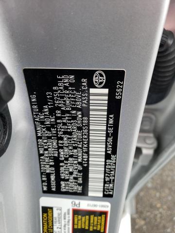 Photo 11 VIN: 4T4BF1FK4ER365188 - TOYOTA CAMRY L 