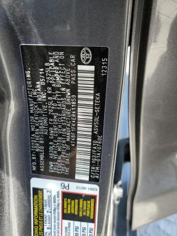 Photo 12 VIN: 4T4BF1FK4ER411859 - TOYOTA CAMRY L 