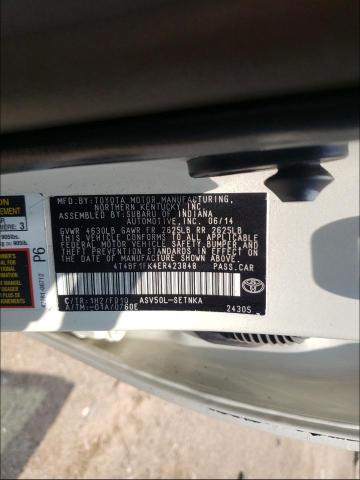 Photo 9 VIN: 4T4BF1FK4ER423848 - TOYOTA CAMRY L 