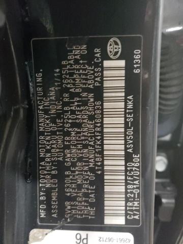 Photo 11 VIN: 4T4BF1FK4FR460836 - TOYOTA CAMRY LE 