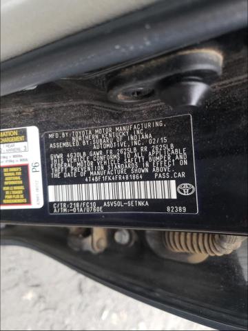 Photo 9 VIN: 4T4BF1FK4FR481864 - TOYOTA CAMRY LE 