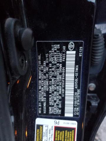 Photo 11 VIN: 4T4BF1FK4FR484604 - TOYOTA CAMRY LE 