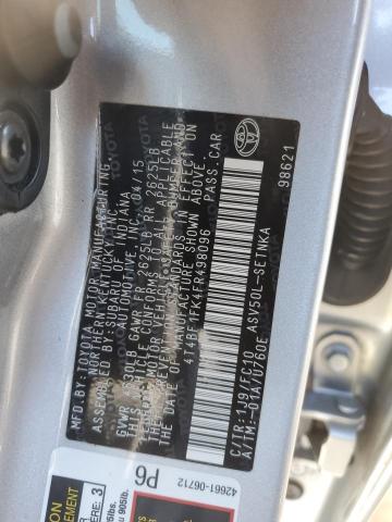 Photo 11 VIN: 4T4BF1FK4FR498096 - TOYOTA CAMRY LE 