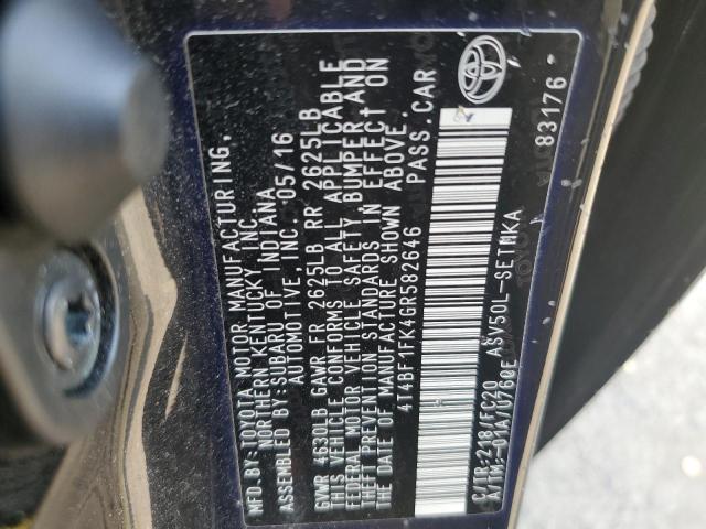 Photo 11 VIN: 4T4BF1FK4GR582646 - TOYOTA CAMRY LE 