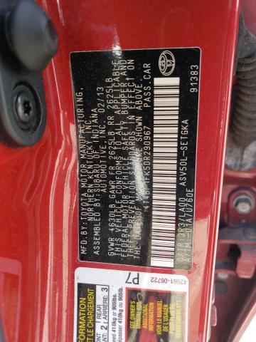 Photo 11 VIN: 4T4BF1FK5DR290967 - TOYOTA CAMRY 