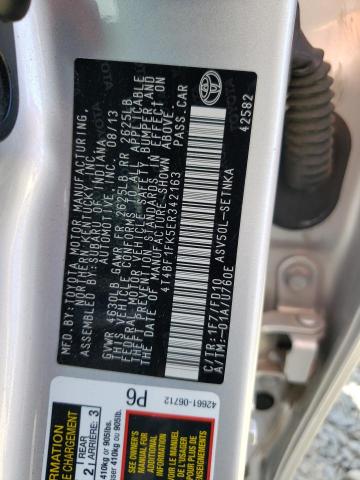 Photo 11 VIN: 4T4BF1FK5ER342163 - TOYOTA CAMRY L 