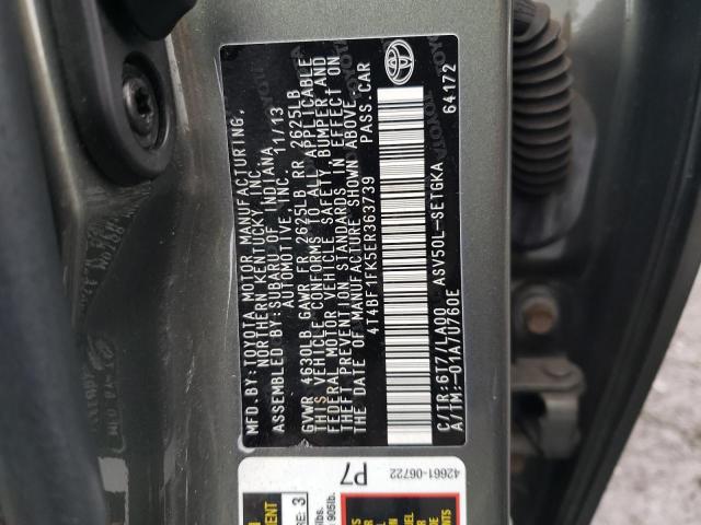 Photo 11 VIN: 4T4BF1FK5ER363739 - TOYOTA CAMRY 