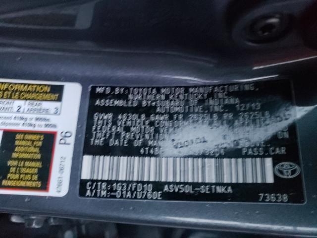 Photo 9 VIN: 4T4BF1FK5ER373204 - TOYOTA CAMRY 