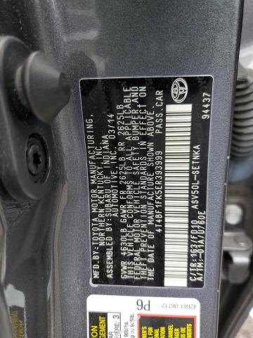 Photo 11 VIN: 4T4BF1FK5ER393999 - TOYOTA CAMRY L 