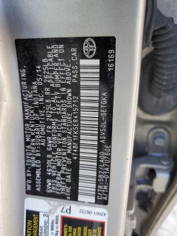 Photo 11 VIN: 4T4BF1FK5ER415712 - TOYOTA CAMRY L 