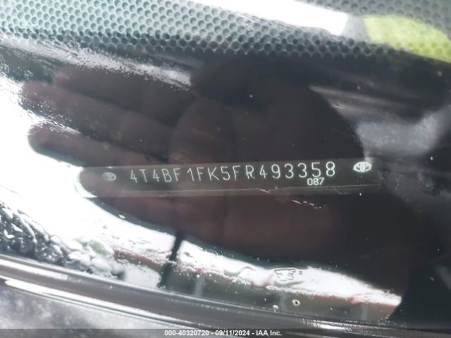 Photo 8 VIN: 4T4BF1FK5FR493358 - TOYOTA CAMRY 