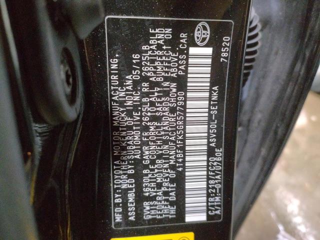 Photo 9 VIN: 4T4BF1FK5GR577990 - TOYOTA CAMRY LE 