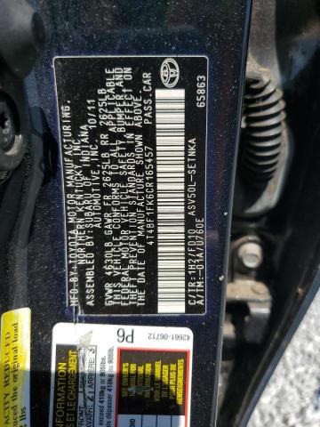 Photo 11 VIN: 4T4BF1FK6CR165457 - TOYOTA CAMRY BASE 