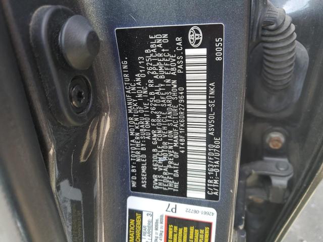 Photo 11 VIN: 4T4BF1FK6DR279640 - TOYOTA CAMRY 