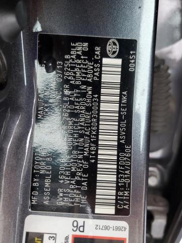 Photo 11 VIN: 4T4BF1FK6DR300034 - TOYOTA CAMRY 