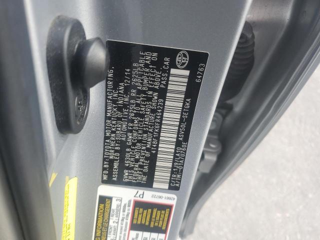 Photo 11 VIN: 4T4BF1FK6FR464239 - TOYOTA CAMRY LE 