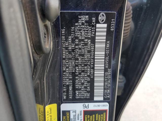 Photo 11 VIN: 4T4BF1FK6FR464807 - TOYOTA CAMRY LE 