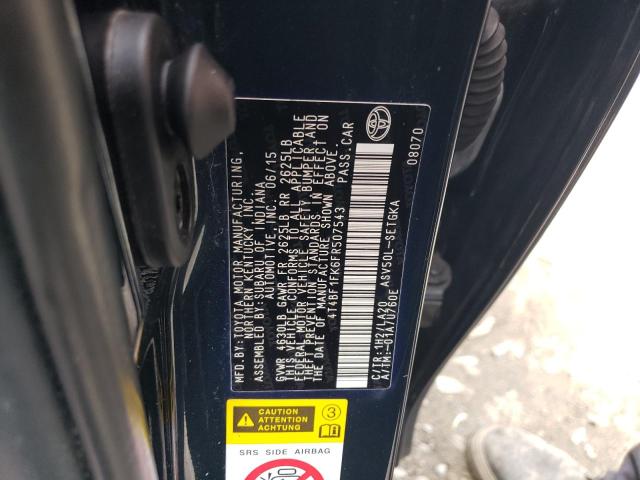 Photo 12 VIN: 4T4BF1FK6FR507543 - TOYOTA CAMRY 