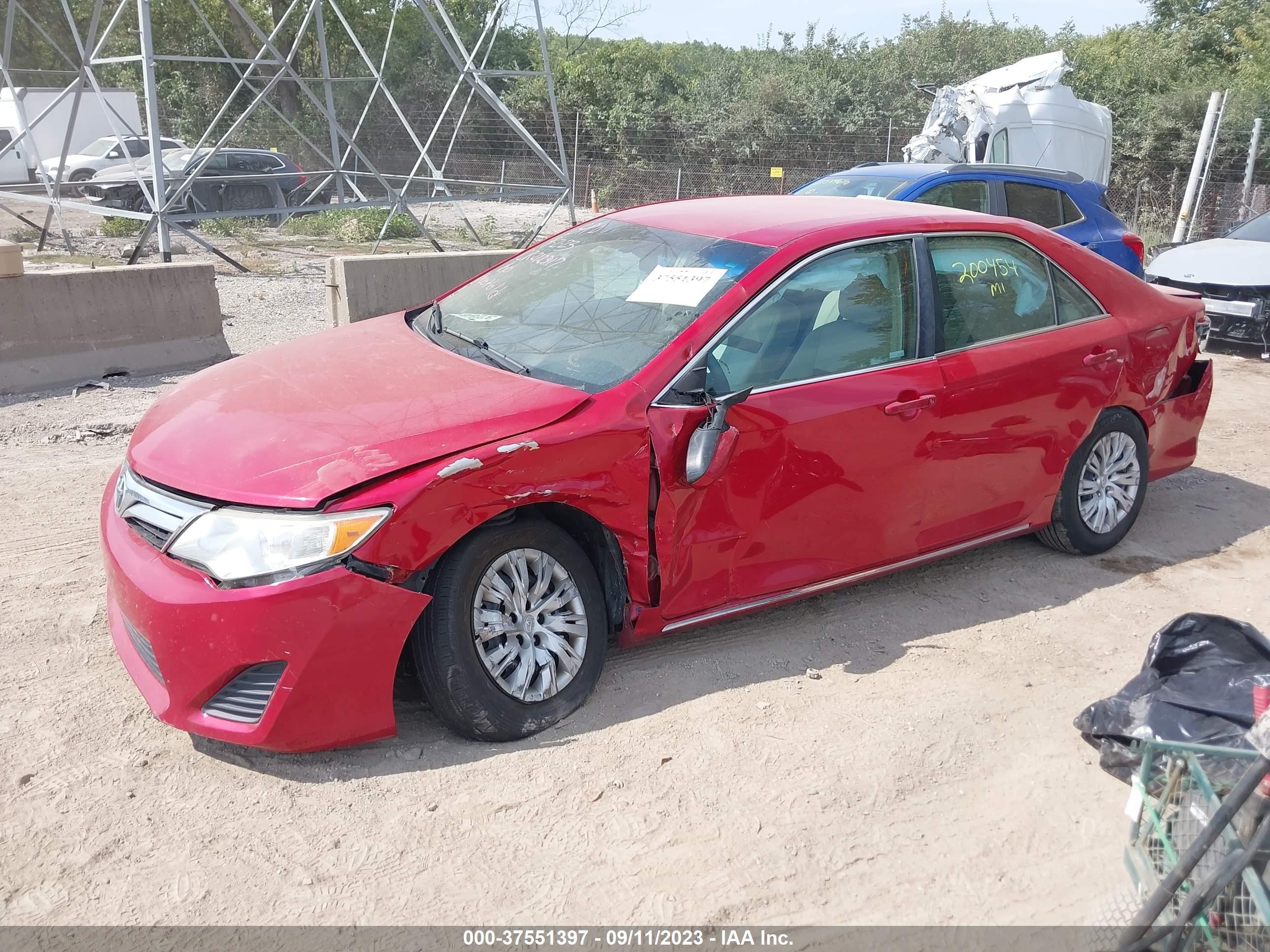 Photo 1 VIN: 4T4BF1FK7CR212317 - TOYOTA CAMRY 