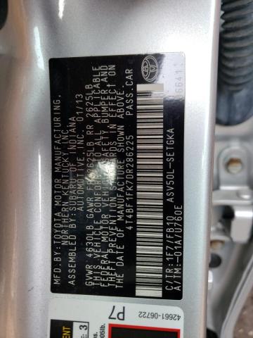 Photo 11 VIN: 4T4BF1FK7DR286225 - TOYOTA CAMRY 